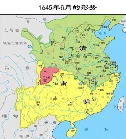 1645年局势